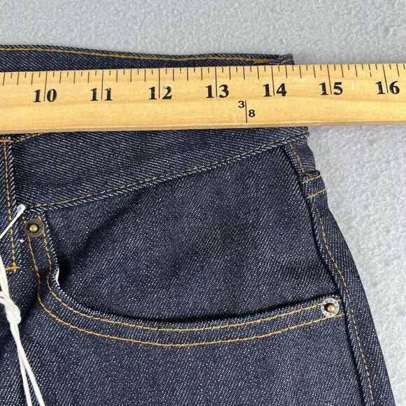 NWT‎ Saturdays NYC Charlie Skinny Slim Fit Raw Indigo Mid Rise Denim Jeans 29x32 - Picture 5 of 16